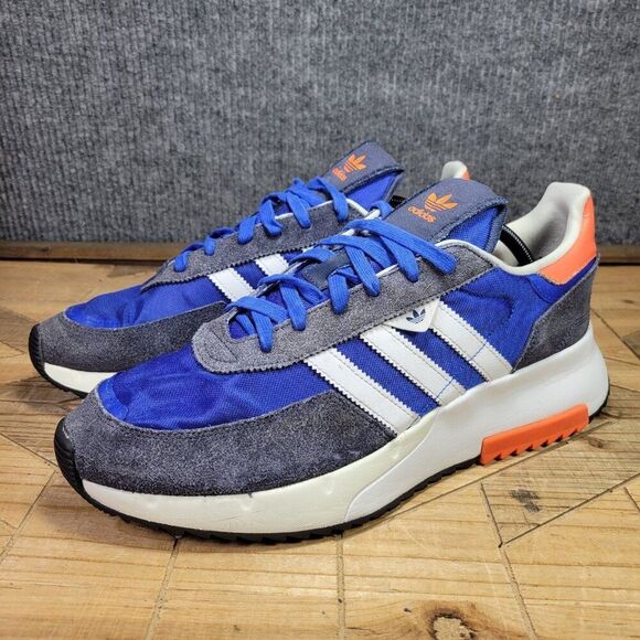 Adidas Retropy F2 GX4637 Men's 13‎ Royal Blue White Lop Top Running Shoes - Picture 2 of 12